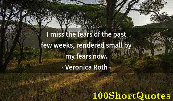 Quote by Albert Einstein: I miss the fears of the past few weeks, rendered small by my fears now.