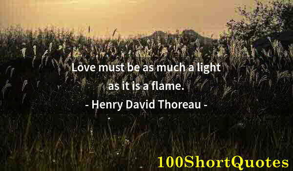 Quote by Albert Einstein: Love must be as much a light as it is a flame.
