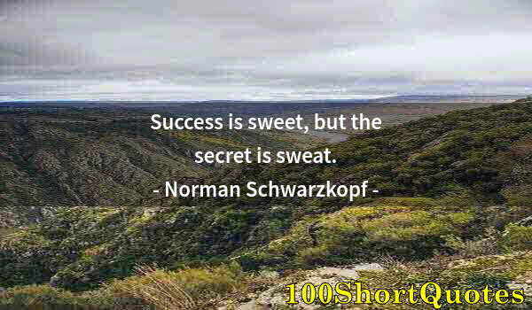 Quote by Albert Einstein: Success is sweet, but the secret is sweat.