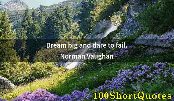 Quote by Albert Einstein: Dream big and dare to fail.