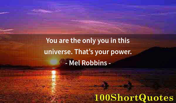 Quote by Albert Einstein: You are the only you in this universe. That’s your power.